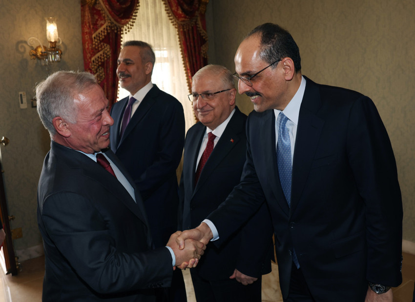 Dolmabahçe'de diplomasi mesaisi! Erdoğan, Ürdün Kralı 2. Abdullah ile görüştü - Resim : 2