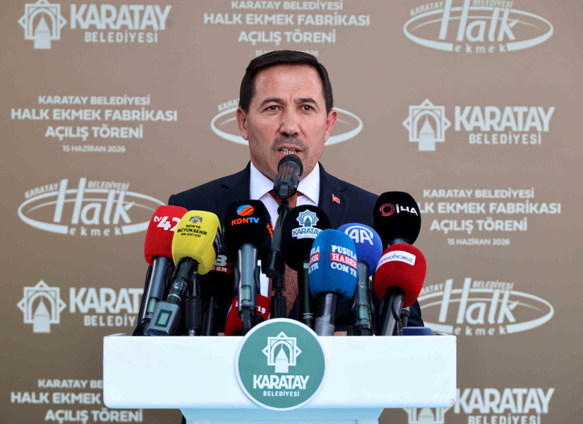 Türkiye'ye örnek tesis Karatay'da hizmete açıldı! 231 milyonluk Halk Ekmek Fabrikası açıldı - Resim : 9