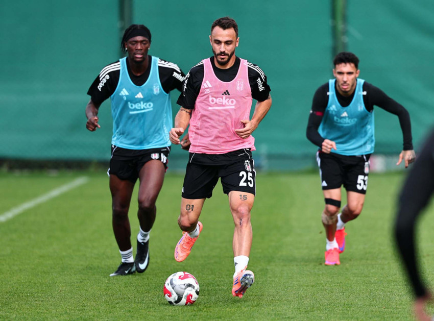 Beşiktaş’ta Gençlerbirliği mesaisi sürüyor! - Resim : 2