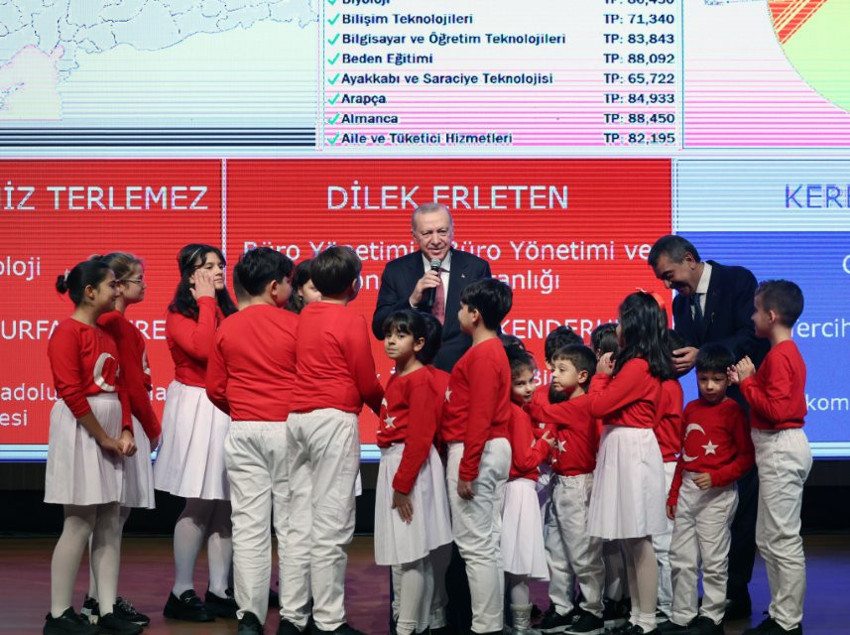 15 bin öğretmen atandı! Cumhurbaşkanı Erdoğan: Resmi kurumlarda çalışan öğretmen sayısı 1 milyon 34 bini aştı - Resim : 1