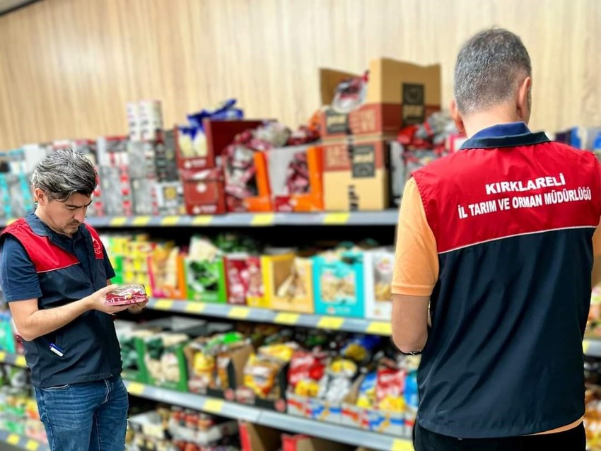 Kırklareli'nde denetim! İl Tarım ve Orman Müdürlüğü ekipleri gıda işletmelerini tek tek gezdi - Resim : 1