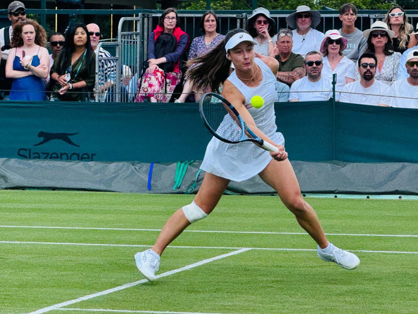 Zeynep Sönmez’den Wimbledon’a erken veda! - Resim : 1