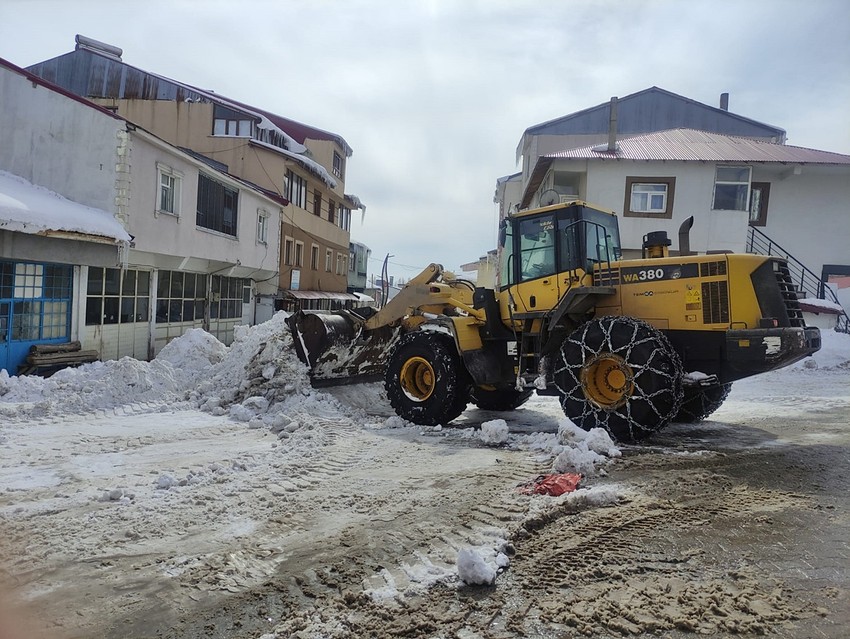 Bingöl'de her yeri tamamen kaplamıştı. 2 günde 100 kamyona yüklendi. İlçe dışına götürüldü - Resim : 1