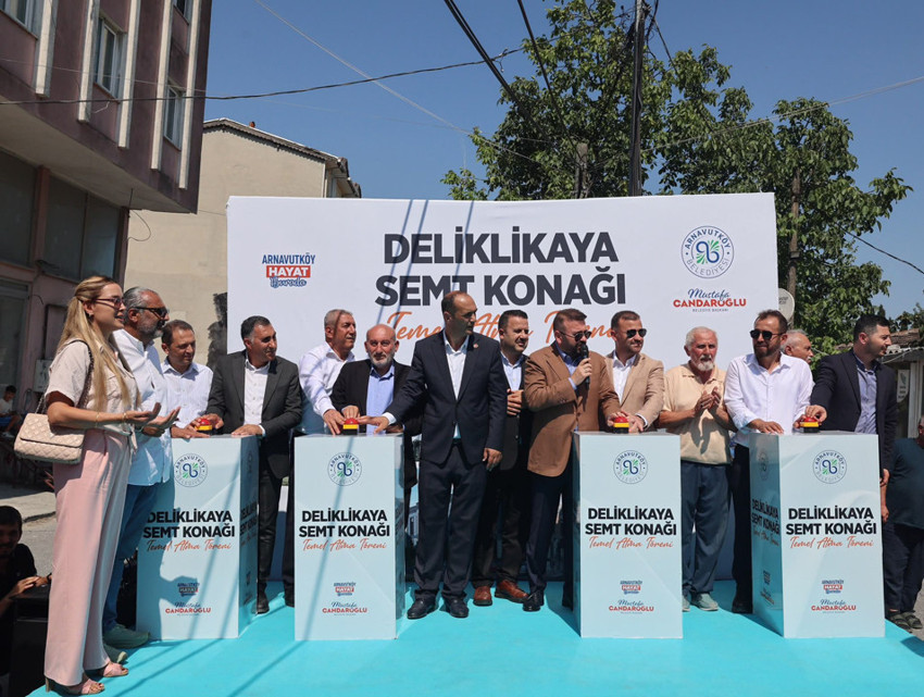 Arnavutköy’de iki semt konağının temeli atıldı! Başkan Candaroğlu: Semt konağı olmayan mahalle kalmayacak - Resim : 3