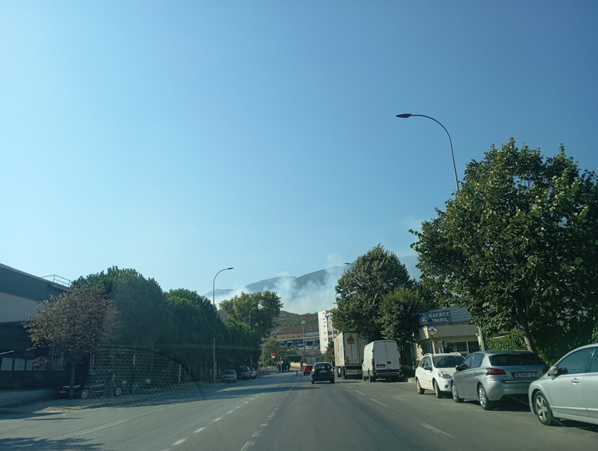 Bursa’da 3 noktada yangın! Ekipler havadan ve karadan müdahale ediyor - Resim : 3