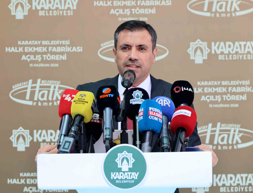 Türkiye'ye örnek tesis Karatay'da hizmete açıldı! 231 milyonluk Halk Ekmek Fabrikası açıldı - Resim : 7