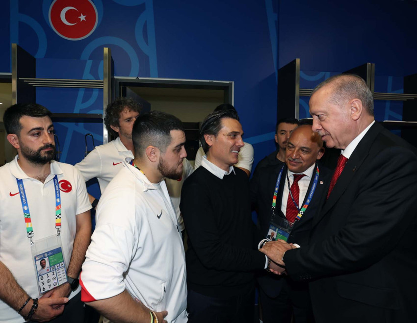 Cumhurbaşkanı Erdoğan’dan A Milli Takım’a destek: “Siz bizim şampiyonumuzsunuz” - Resim : 3