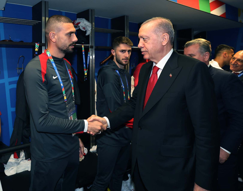 Cumhurbaşkanı Erdoğan’dan A Milli Takım’a destek: “Siz bizim şampiyonumuzsunuz” - Resim : 6