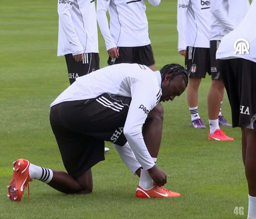 Beşiktaş’ta yeni transfer Tammy Abraham sahaya indi - Resim : 1
