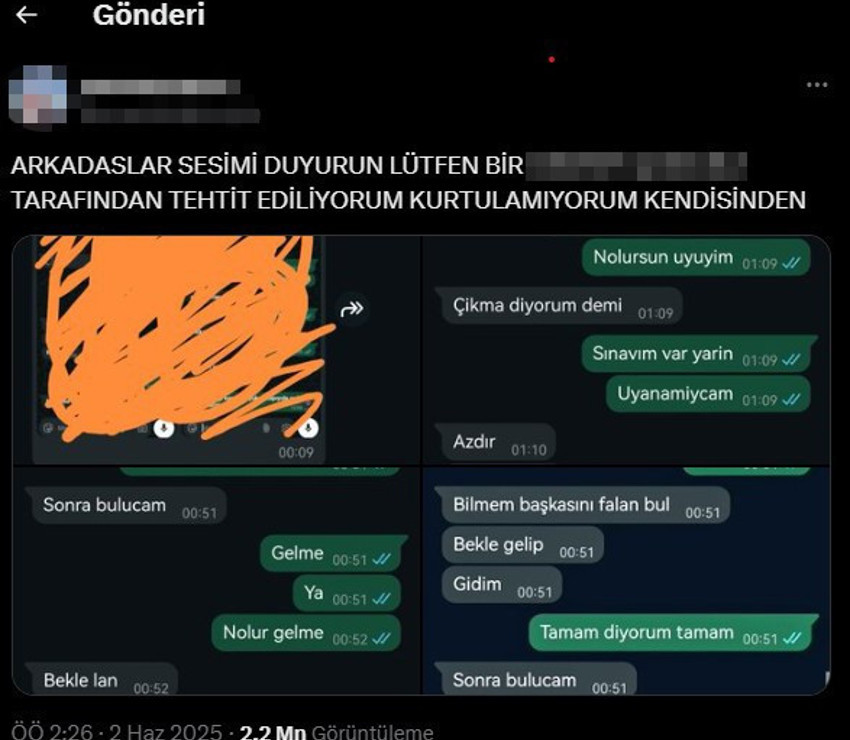 İstanbul'da iğrenç olay! Kız çocuğunu mesaj yoluyla taciz etti: O mesajlar ortaya çıktı - Resim : 1