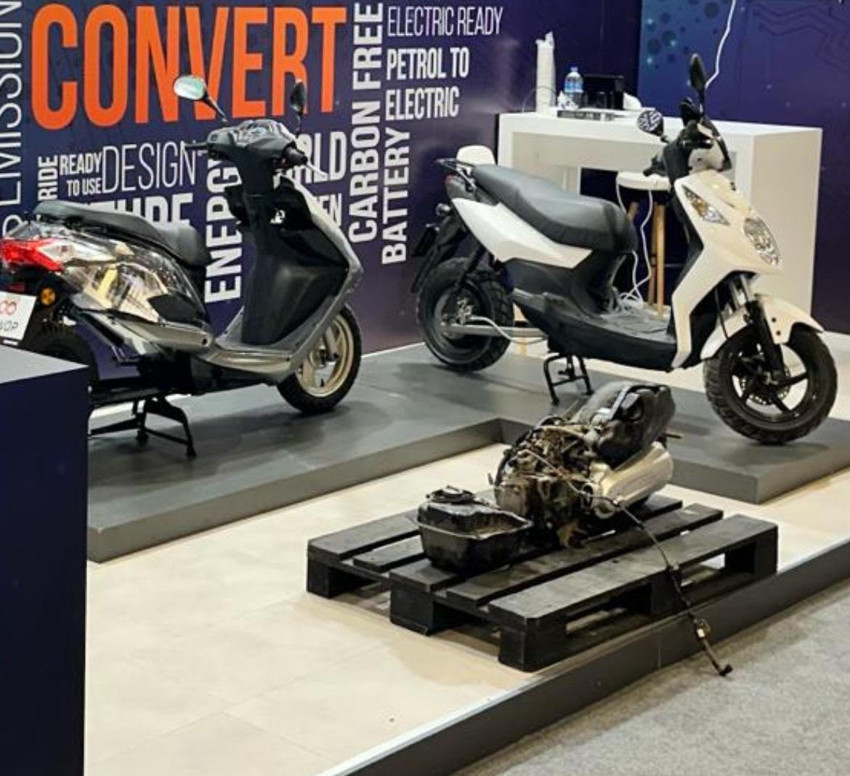 Eski benzinli motosikletler elektrikliye dönüştürülüyor: 30 liralık elektrikle 120 Km - Resim : 3