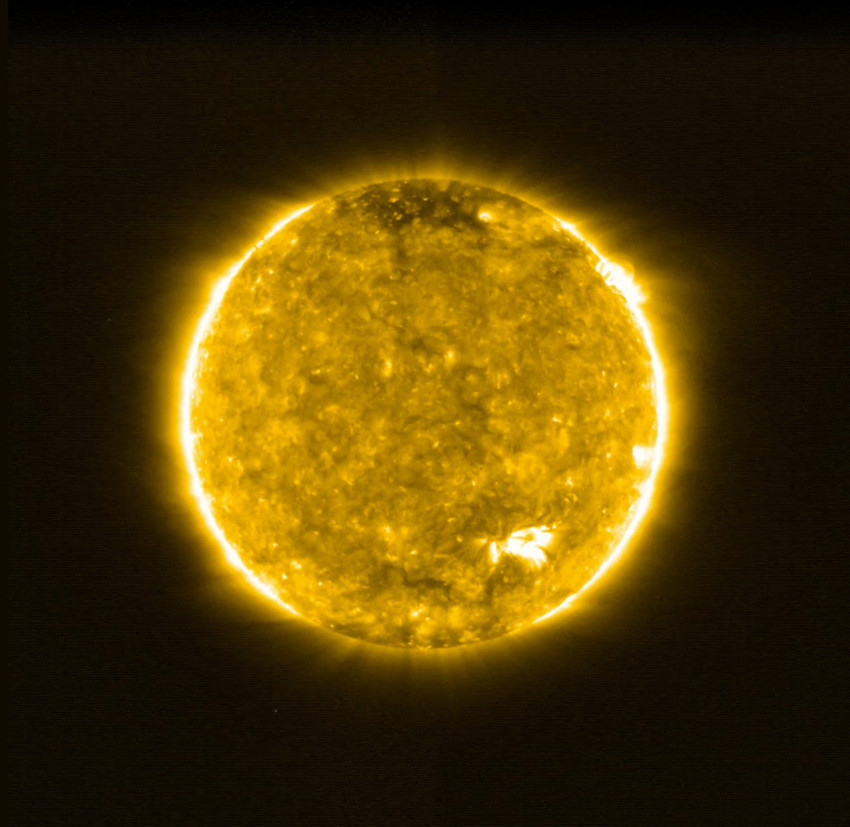 Bilim dünyasını heyecanlandıran gelişme: Güneşin güney kutbu ilk kez görüntülendi! - Resim : 1