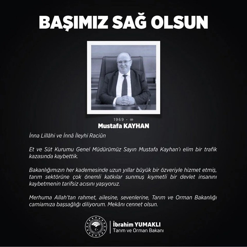 İzmir'de feci kaza: Et ve Süt Kurumu Genel Müdürü Mustafa Kayhan hayatını kaybetti - Resim : 2