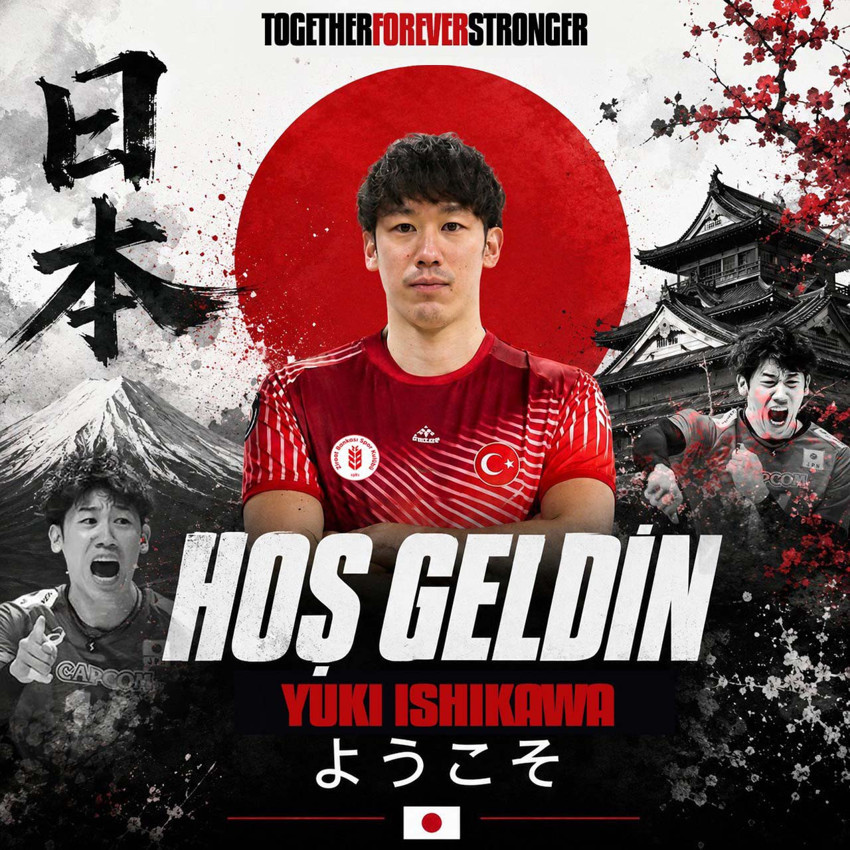 Ziraat Bankkart’tan smaçör takviyesi! Yuki Ishikawa’nın transferi resmen açıklandı - Resim : 1