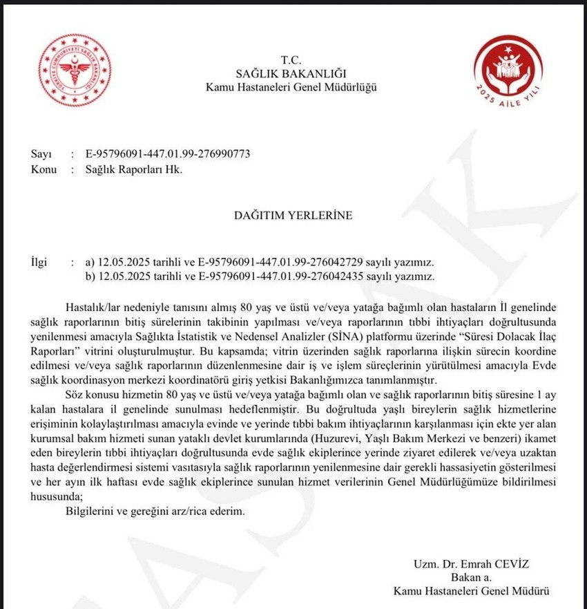Sağlık Bakanı Kemal Memişoğlu açıkladı: Yaşlı hastalar için o uygulama başlatıldı - Resim : 1
