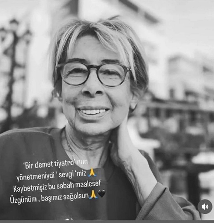 Demet Akbağ acı haberi duyurdu! “Üzgünüm, başımız sağ olsun” - Resim : 1
