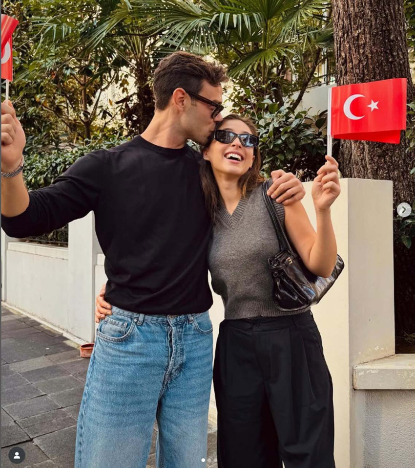 Güzelliğiyle nefes kesti! Cemre Baysel siyah elbisesiyle göz kamaştırdı - Resim : 1