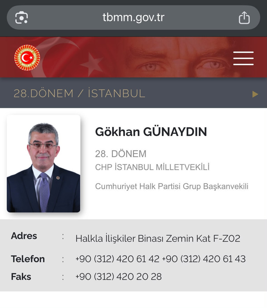 CHP'de Gökhan Günaydın, görevine döndü - Resim : 1
