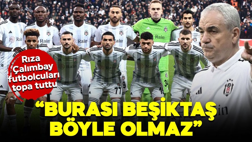 Rıza Çalımbay’dan Fenerbahçe yenilgisi sonrası sert sözler! Futbolcularını topa tuttu:  “Burası Beşiktaş, böyle olmaz”