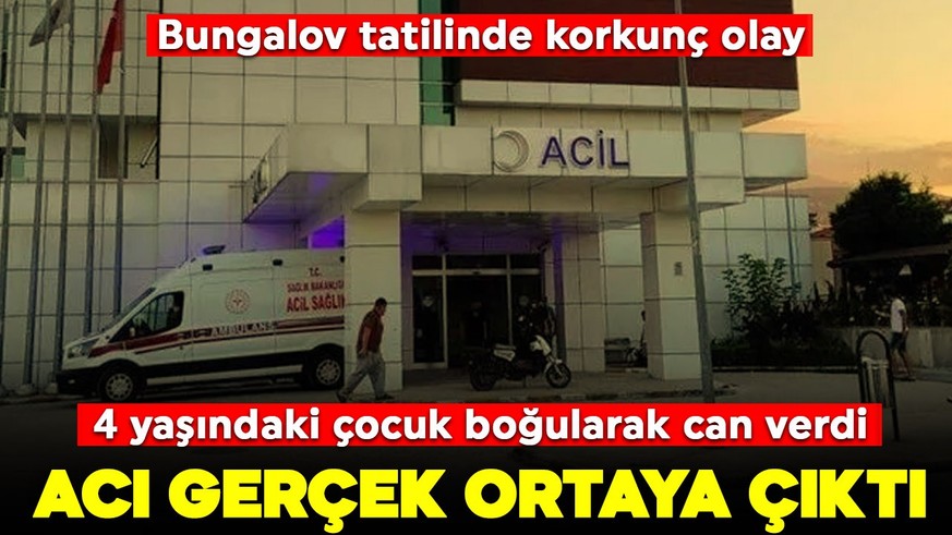 Tatilde acı olay: 4 yaşındaki çocuk havuza düştü! Bungolovdaki gerçek ortaya çıktı