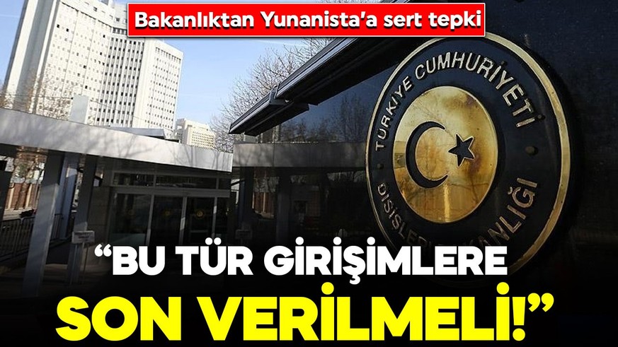 Dışişleri Bakanlığı'ndan Yunanistan'a 'Pontus' tepkisi: "Hezeyan dolu açıklamaları kınıyoruz"