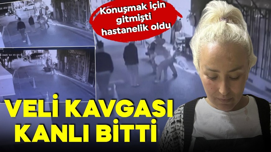 İstanbul'da veli kavgası kanlı bitti! Konuşmak için gitmişti, hastanelik oldu!