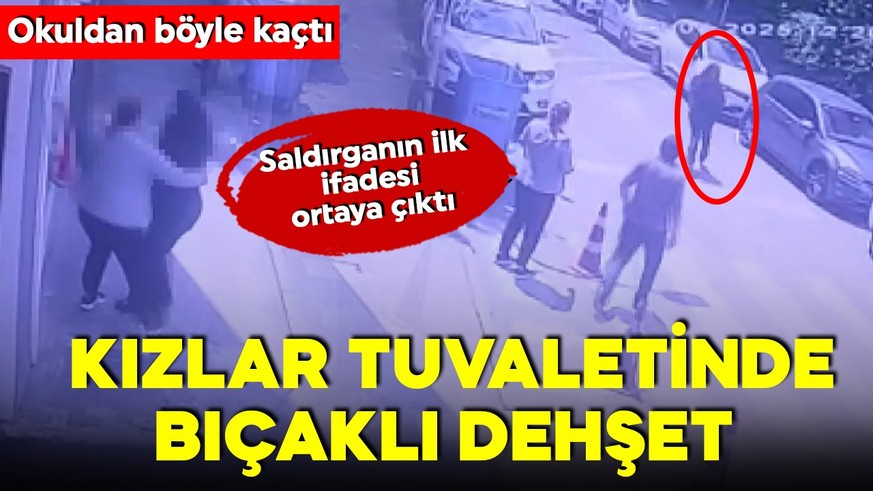 İstanbul'da lisede dehşet! Öğrenciler arasında bıçaklı saldırı! İşte saldırganın ilk ifadesi!