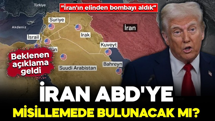 İran, ABD'ye misillemede bulunacak mı? Beklenen açıklama geldi