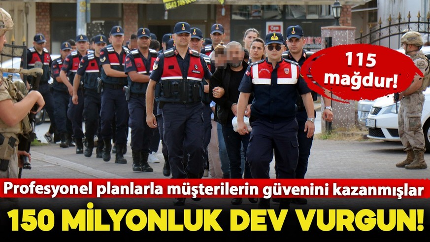 150 milyonluk dev vurgun! Sakarya'da dolandırıcılık çetesi çökertildi