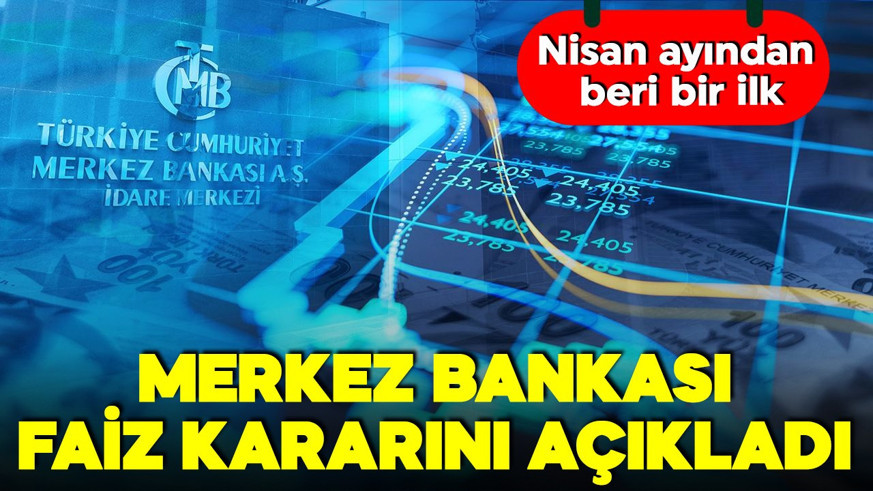 Merkez Bankası faiz kararını açıkladı!