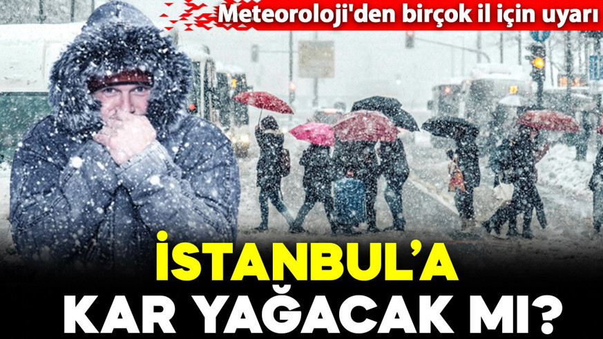 Meteoroloji'den birçok il için uyarı: Sıcaklıklar 4 derece birden düşecek! Kar yağışına dikkat