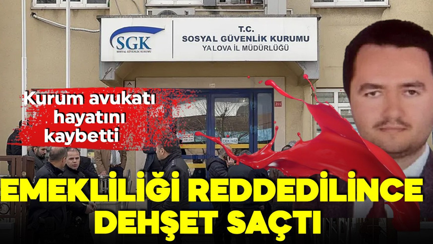 SGK’da silahlı saldırı! Emeklilik başvurusu reddedildi, kurum avukatını vurdu