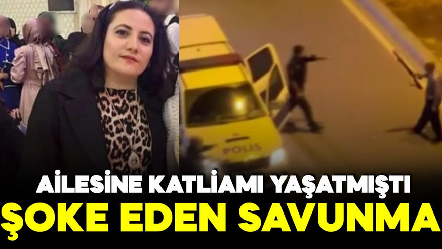 Eşini öldüren, oğlunu ve damadını yaralayan adamdan şok savunma!