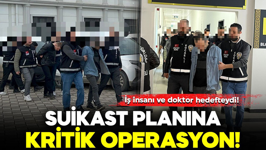 İş insanı ve doktor hedefteydi! Suikast planına darbe: Çok sayıda silah ele geçirildi