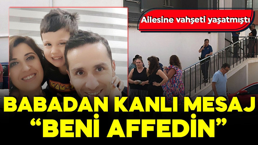 Edirne'de vahşet: Eşini ve çocuğunu öldüren babanın 'kanlı mesajı' ortaya çıktı!