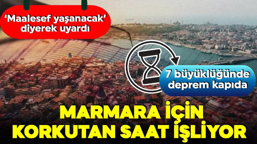 Uzman isim Marmara için korkutan gerçeği açıkladı! 'Tehlike çok yakın, 7 büyüklüğünde olacak'