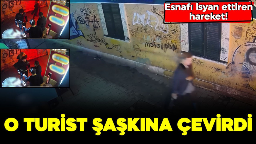 Esnafı isyan ettirdi! Kadın turistten şaşkınlık yaratan davranış