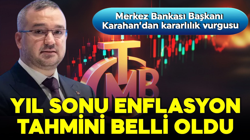 Yılın ilk enflasyon raporu açıklandı! İşte Merkez Bankası'nın enflasyon tahmini