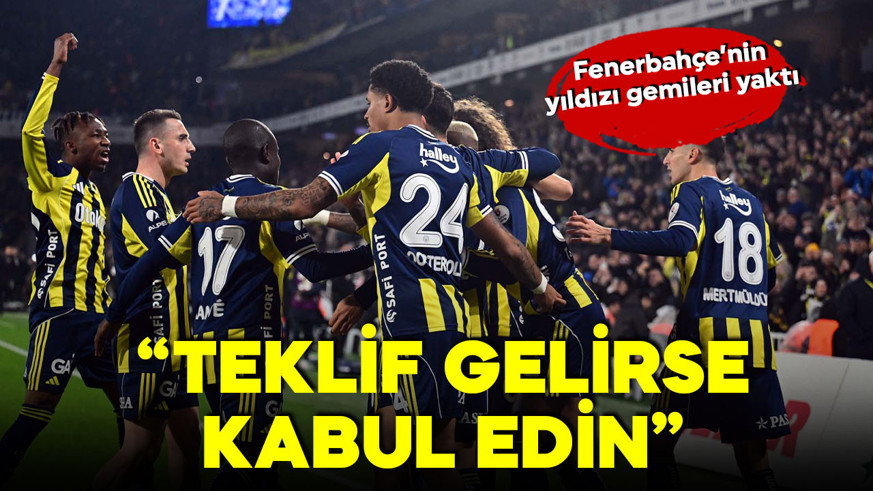 Fenerbahçe’de şok gelişme! Yıldız futbolcu gemileri yaktı! Yönetime bildirdi: “Teklif gelirse kabul edin”
