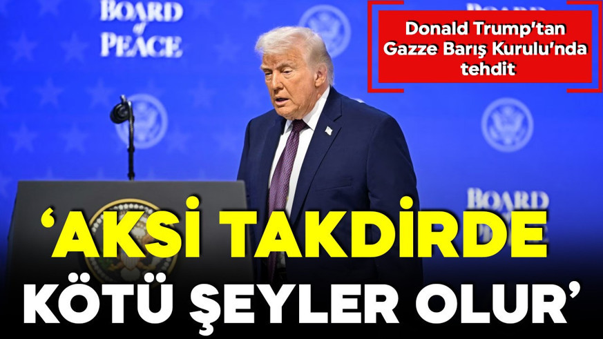 Trump'tan Gazze Barış Kurulu'nda açıklama