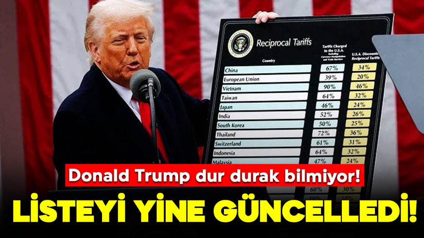 Trump'tan yeni vergi açıklaması