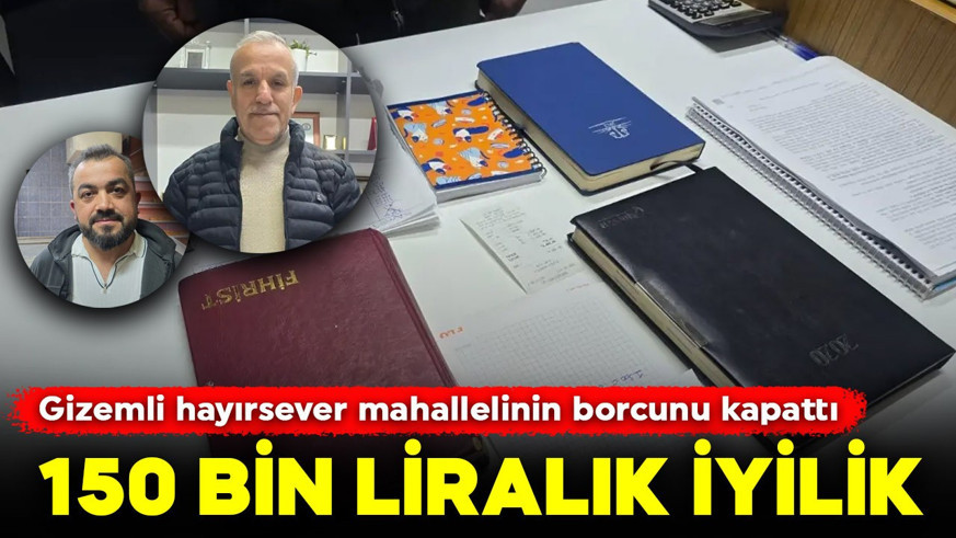 Ramazan’da gönülleri ısıtan jest! 150 bin liralık veresiye borcu ödendi