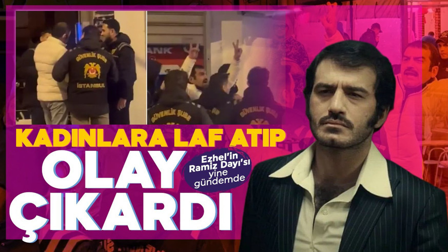 Oyuncu Ufuk Bayraktar 8 Mart yürüyüşünde olay çıkardı! Kadınlara laf attı, polis ekipleri devreye girdi