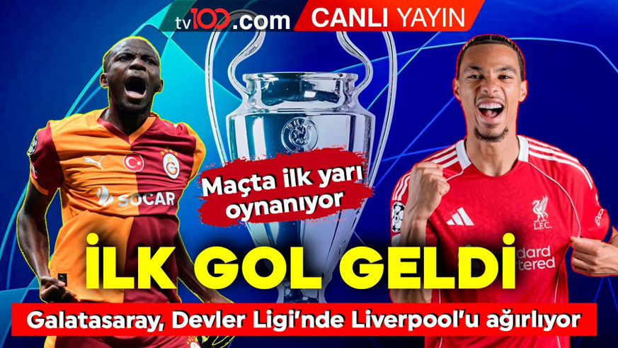 Devler Ligi’nde zorlu maç! Galatasaray, Liverpool ile karşılaşıyor! Maçta ilk gol geldi