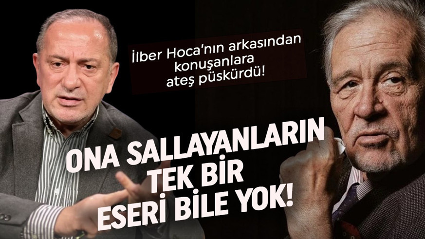 Fatih Altaylı, İlber Ortaylı'nın arkasından konuşanlara ateş püskürdü: Ona sallayanların tek bir eseri bile yok!