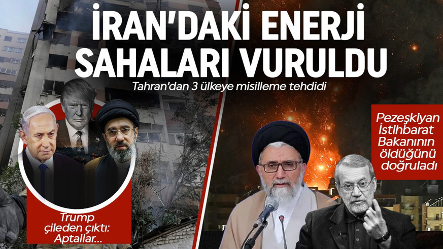 Savaşta 19'uncu gün! İsrail duyurdu: İran İstihbarat Bakanı İsmail Hatib öldürüldü! İran'daki enerji tesislerine büyük saldırı