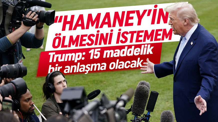ABD Başkanı Donald Trump: Ben onları aramadım onlar bizi aradı