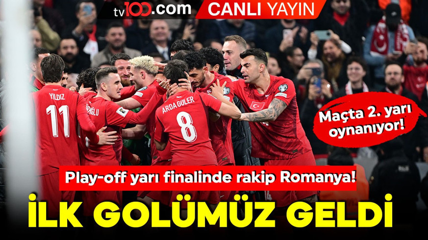Dünya Kupası yolunda kritik maç! A Milli Takım, Romanya ile karşılaşıyor! İlk golümüz geldi