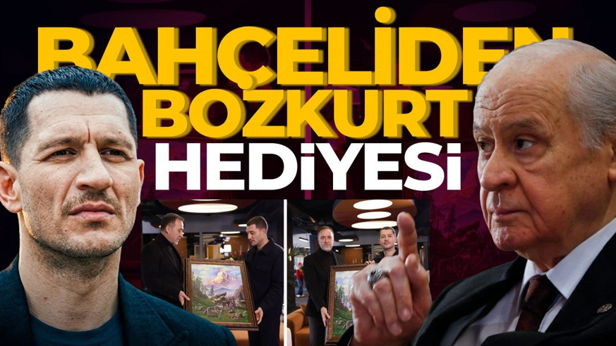 Bahçeli’den Yeraltı’nın Bozo’suna Bozkurt hediyesi!