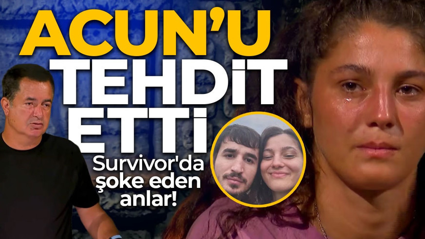 Survivor'da şoke eden anlar! Seren Ay Çetin'in nişanlısı Sadai, Acun Ilıcalı'yı tehdit etti
